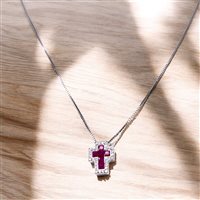 Collana Stocco Gioielli Donna in Argento Zircone ACS 502 - ACS 502